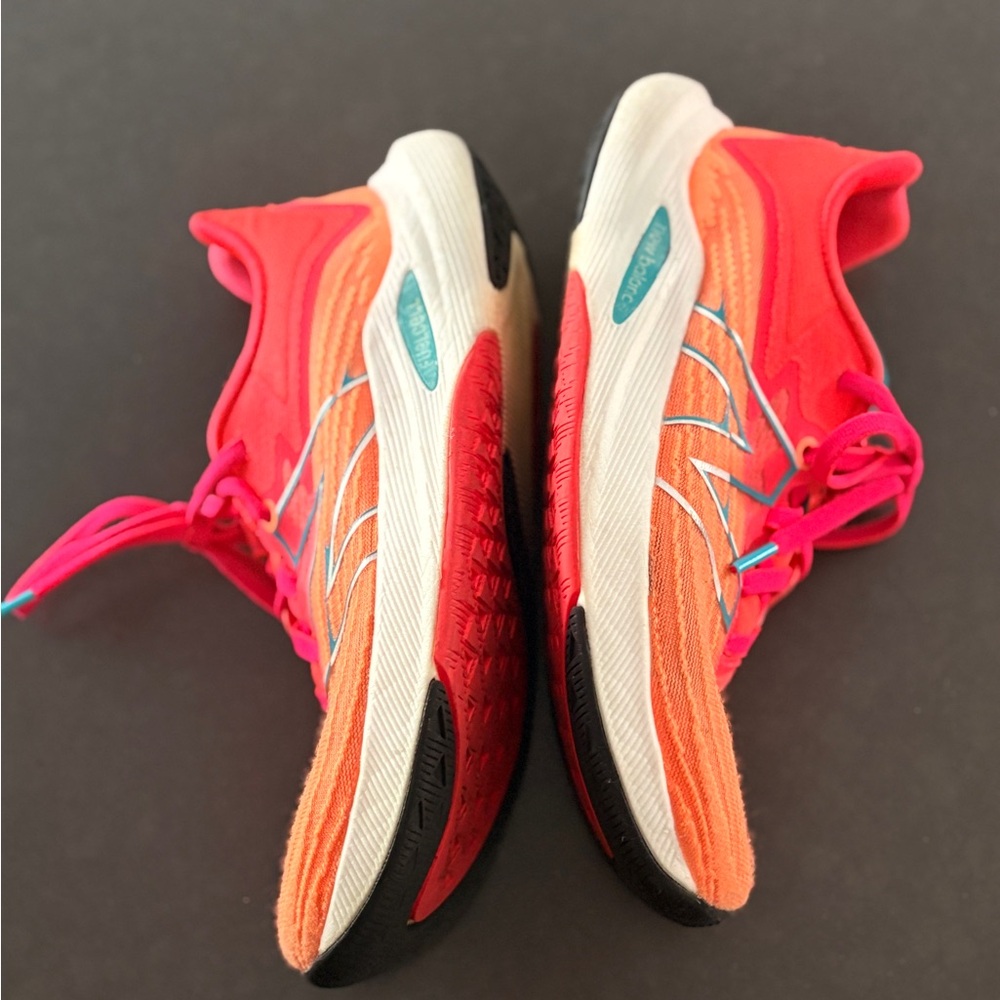 New Balance Women's Vibrant Orange and Pink Running Shoe